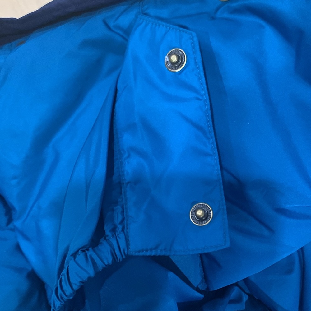 Columbia Boys Size 18/20 heavy down Winter Jacket Blue - Picture 10 of 12